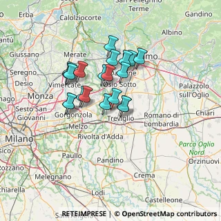 Mappa Via Veneziana Badalasco, 24045 Fara Gera d'Adda BG, Italia (10.52)