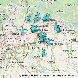 Mappa Via Veneziana Badalasco, 24045 Fara Gera d'Adda BG, Italia (12.0115)