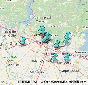 Mappa 25126 Brescia BS, Italia (9.47154)