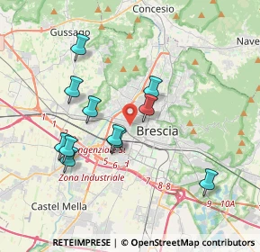 Mappa 25126 Brescia BS, Italia (3.46)