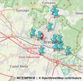 Mappa 25126 Brescia BS, Italia (3.18545)