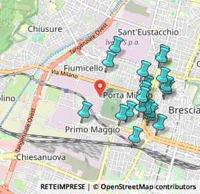 Mappa 25126 Brescia BS, Italia (0.9525)