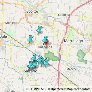 Mappa Via Verdi, 30030 Salzano VE, Italia (1.97364)