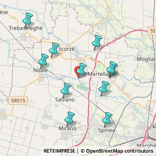 Mappa Via Verdi, 30030 Salzano VE, Italia (4.00182)