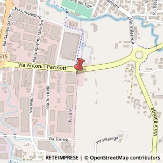 Mappa Via Antonio Pacinotti, 121, 30033 Noale, Venezia (Veneto)