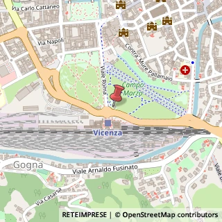Mappa Viale Venezia, 4, 36100 Vicenza, Vicenza (Veneto)