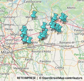 Mappa Via Papa Giovanni XXIII, 20062 Cassano d'Adda MI, Italia (11.66053)