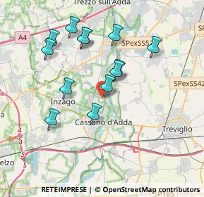 Mappa Via Papa Giovanni XXIII, 20062 Cassano d'Adda MI, Italia (3.51923)