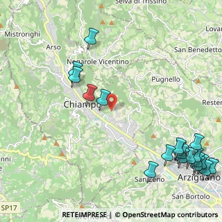 Mappa Via Costieri, 36072 Chiampo VI, Italia (3.10684)