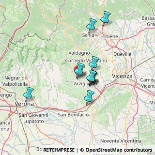 Mappa Via Costieri, 36072 Chiampo VI, Italia (10.61364)