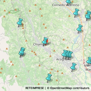 Mappa Via Costieri, 36072 Chiampo VI, Italia (6.51375)