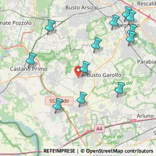 Mappa Via Giacomo Matteotti, 20020 Arconate MI, Italia (5.30167)