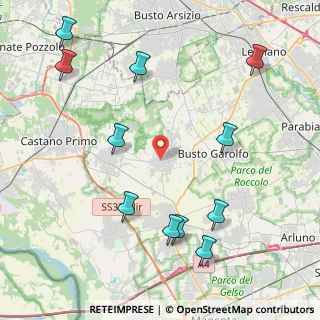 Mappa Contrada Sant'Eusebio, 20020 Arconate MI, Italia (5.06364)