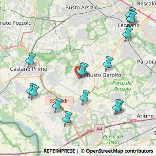 Mappa Via Giacomo Matteotti, 20020 Arconate MI, Italia (5.07133)