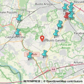 Mappa Contrada Sant'Eusebio, 20020 Arconate MI, Italia (5.6925)