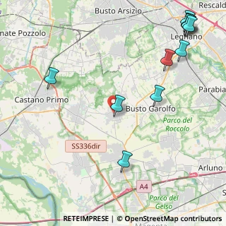 Mappa Via Giacomo Matteotti, 20020 Arconate MI, Italia (5.86545)