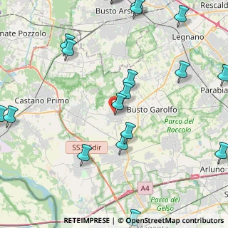 Mappa Contrada Sant'Eusebio, 20020 Arconate MI, Italia (6.015)