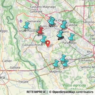 Mappa Via Giacomo Matteotti, 20020 Arconate MI, Italia (6.72353)