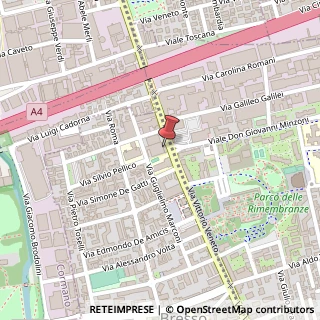 Mappa Via Vittorio Veneto, 8, 20091 Bresso, Milano (Lombardia)