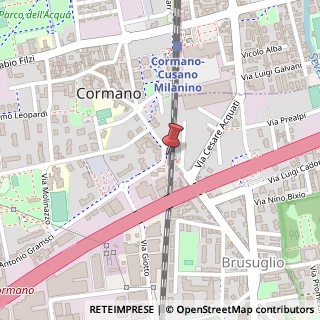 Mappa Via Antonio Gramsci, 1, 20032 Cormano, Milano (Lombardia)