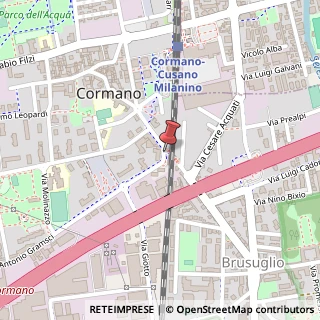 Mappa Via Caduti della Libertà, 12, 20032 Cormano, Milano (Lombardia)