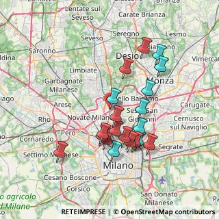 Mappa Cormano-Brusuglio, 20032 Cormano MI, Italia (6.7295)