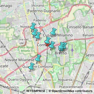 Mappa Cormano-Brusuglio, 20032 Cormano MI, Italia (1.33636)