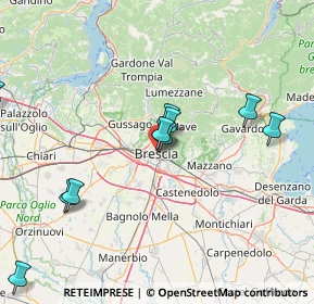 Mappa Rezzato via Prati, 25122 Brescia BS, Italia (19.3475)
