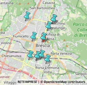 Mappa Rezzato via Prati, 25122 Brescia BS, Italia (1.56727)