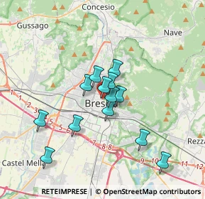 Mappa Rezzato via Prati, 25122 Brescia BS, Italia (2.79308)