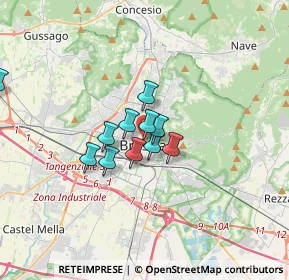 Mappa Rezzato via Prati, 25122 Brescia BS, Italia (2.75583)