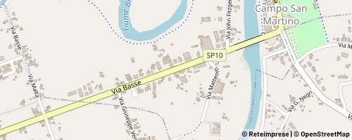 Mappa Campo San Martino