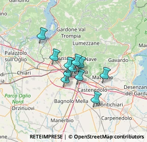 Mappa Via Emilio Morosini, 25126 Brescia BS, Italia (7.82091)