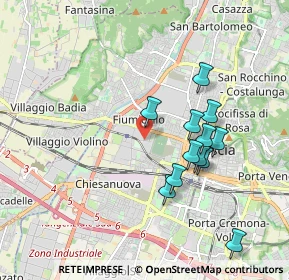 Mappa Via Emilio Morosini, 25126 Brescia BS, Italia (1.7225)