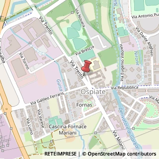 Mappa Via Galimberti, 1, 20021 Bollate, Milano (Lombardia)