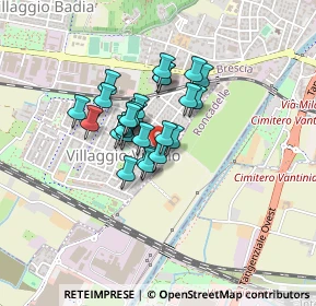 Mappa Via 7 Villaggio La Famiglia, 25126 Brescia BS, Italia (0.26923)