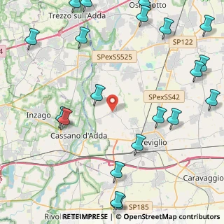 Mappa Via Vasco De Gama, 24045 Fara Gera D'Adda BG, Italia (6.189)