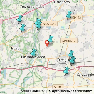 Mappa Via Vasco De Gama, 24045 Fara Gera D'Adda BG, Italia (4.69182)