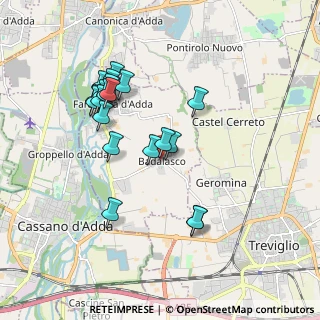 Mappa Via Vasco De Gama, 24045 Fara Gera D'Adda BG, Italia (1.767)