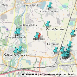 Mappa Via Vasco De Gama, 24045 Fara Gera D'Adda BG, Italia (3.0915)