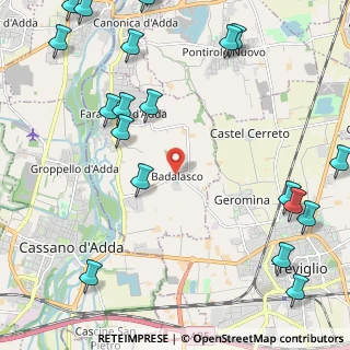 Mappa Via Vasco De Gama, 24045 Fara Gera D'Adda BG, Italia (3.156)