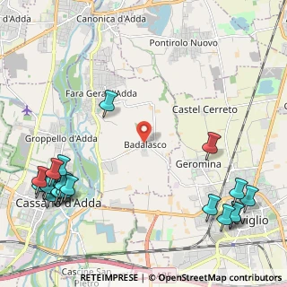 Mappa Via Vasco De Gama, 24045 Fara Gera D'Adda BG, Italia (3.1545)