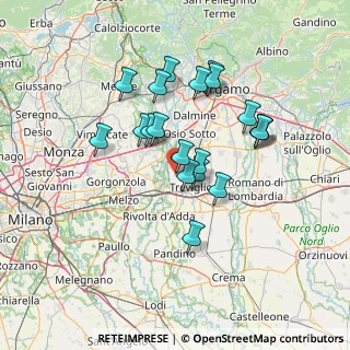 Mappa Via Vasco De Gama, 24045 Fara Gera D'Adda BG, Italia (11.995)