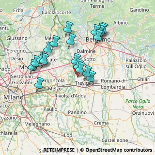 Mappa Via Vasco De Gama, 24045 Fara Gera D'Adda BG, Italia (14.152)