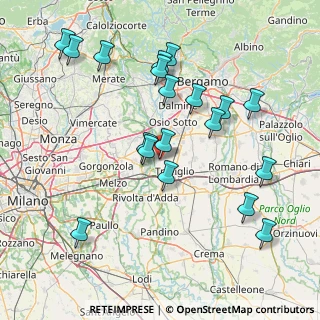 Mappa Via Vasco De Gama, 24045 Fara Gera D'Adda BG, Italia (16.67158)