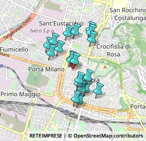 Mappa Via Francesco Lana, 25100 Brescia BS, Italia (0.6745)