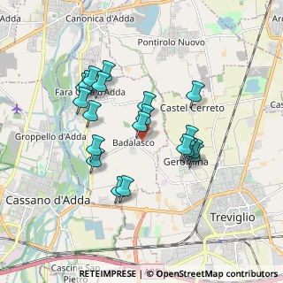 Mappa Via Cristoforo Colombo, 24045 Fara Gera d'Adda BG, Italia (1.6085)