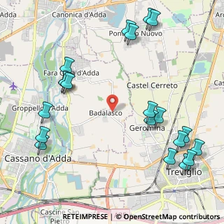 Mappa Via Cristoforo Colombo, 24045 Fara Gera d'Adda BG, Italia (2.7)