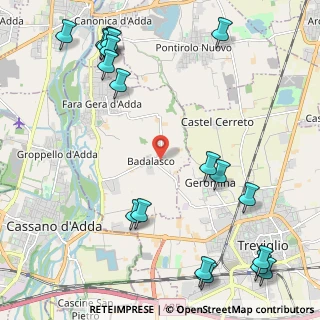 Mappa Via Cristoforo Colombo, 24045 Fara Gera d'Adda BG, Italia (2.98474)