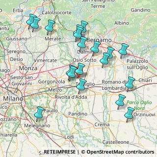 Mappa Via Cristoforo Colombo, 24045 Fara Gera d'Adda BG, Italia (16.66632)